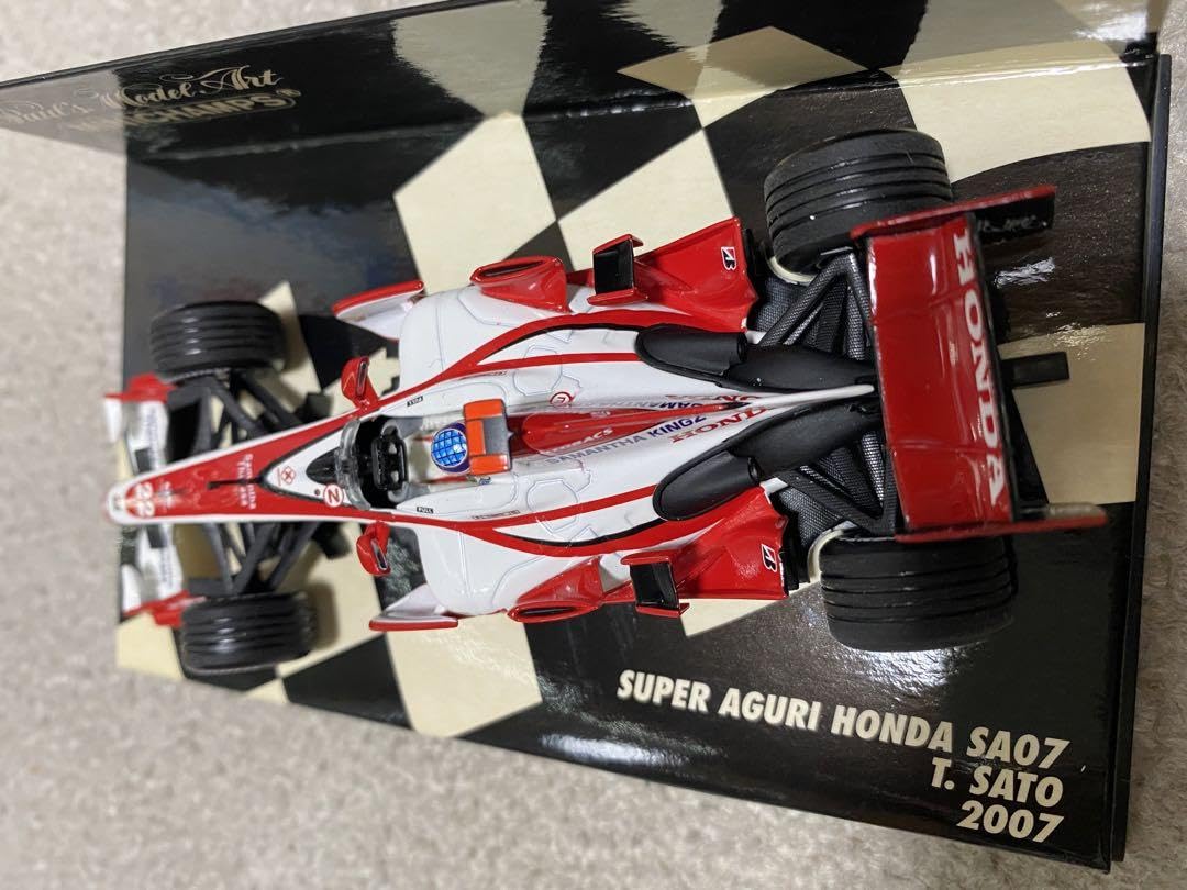 ミニチャンプス 1/43 スーパーアグリ・ホンダ SA07 佐藤琢磨 2007 Amazon.co.jp: 1 43 ミニチャンプス スーパーアグリSA07 佐藤琢磨 2007